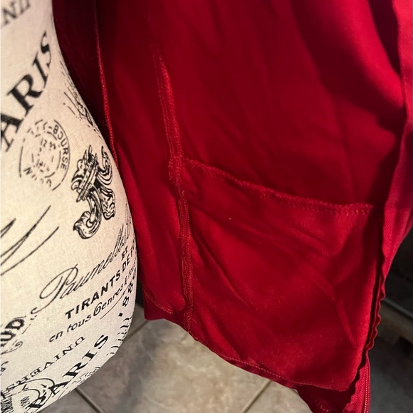 Danskin Women's Vibrant Red Zip-Up Jacket - Picture 5 of 6